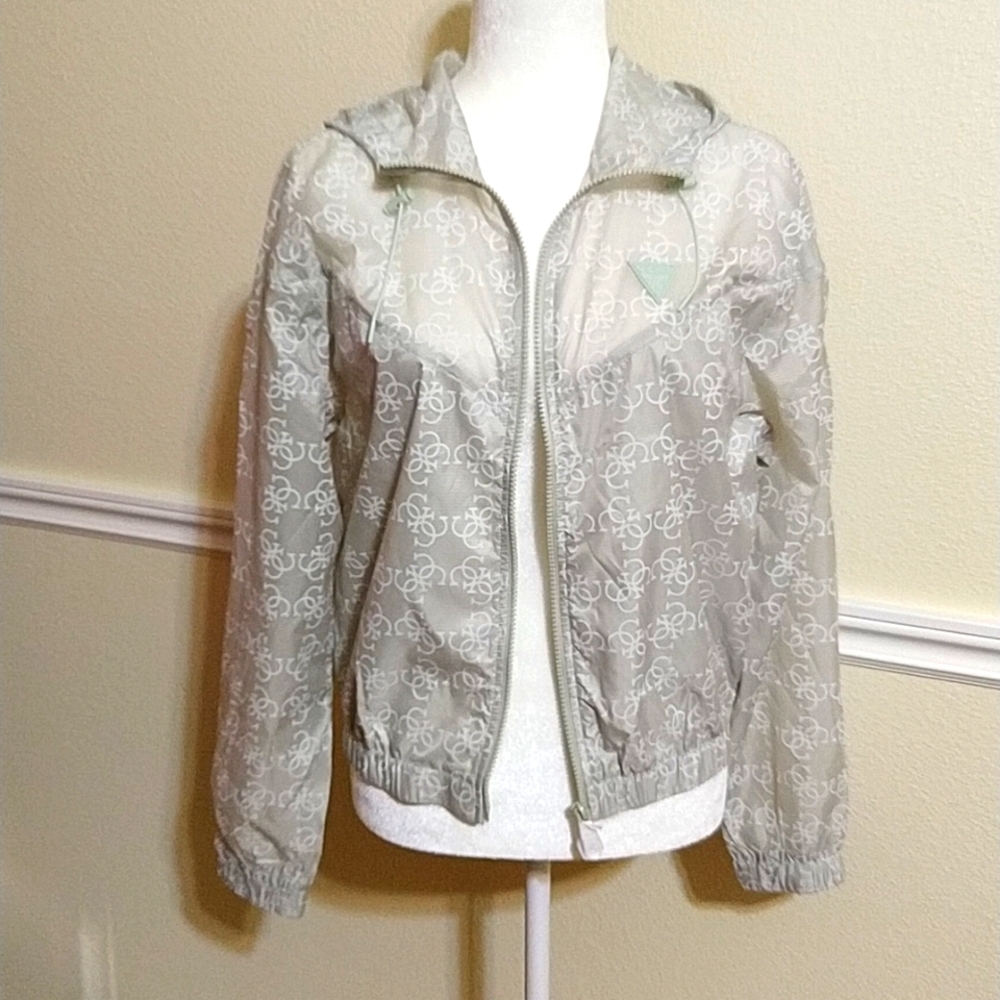 GUESS Hooded Windbreaker Shell